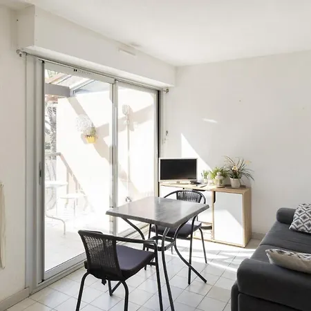 Aquaplage- 126- Vue Jardin- 4 Pers Apartmán Agde